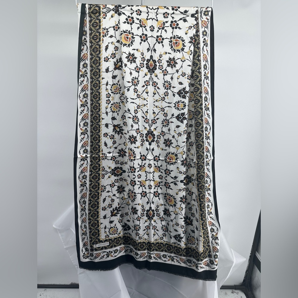 Istanbul paisley silk scarf